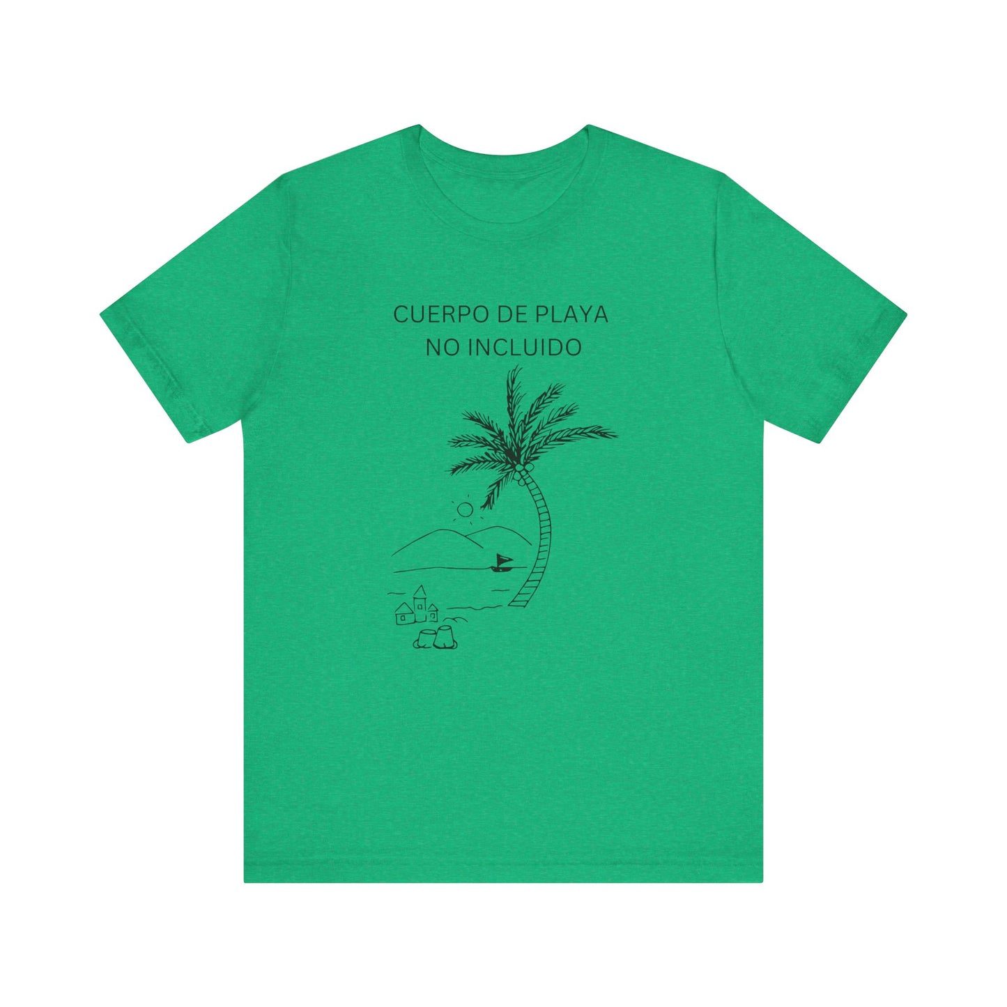 Cuerpo De Playa No Incluido, shirt