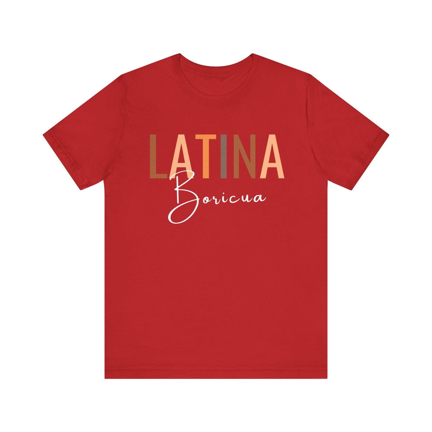 Latina Boricua Shirt | Puerto Rico Latina Pride Graphic Tee for Women