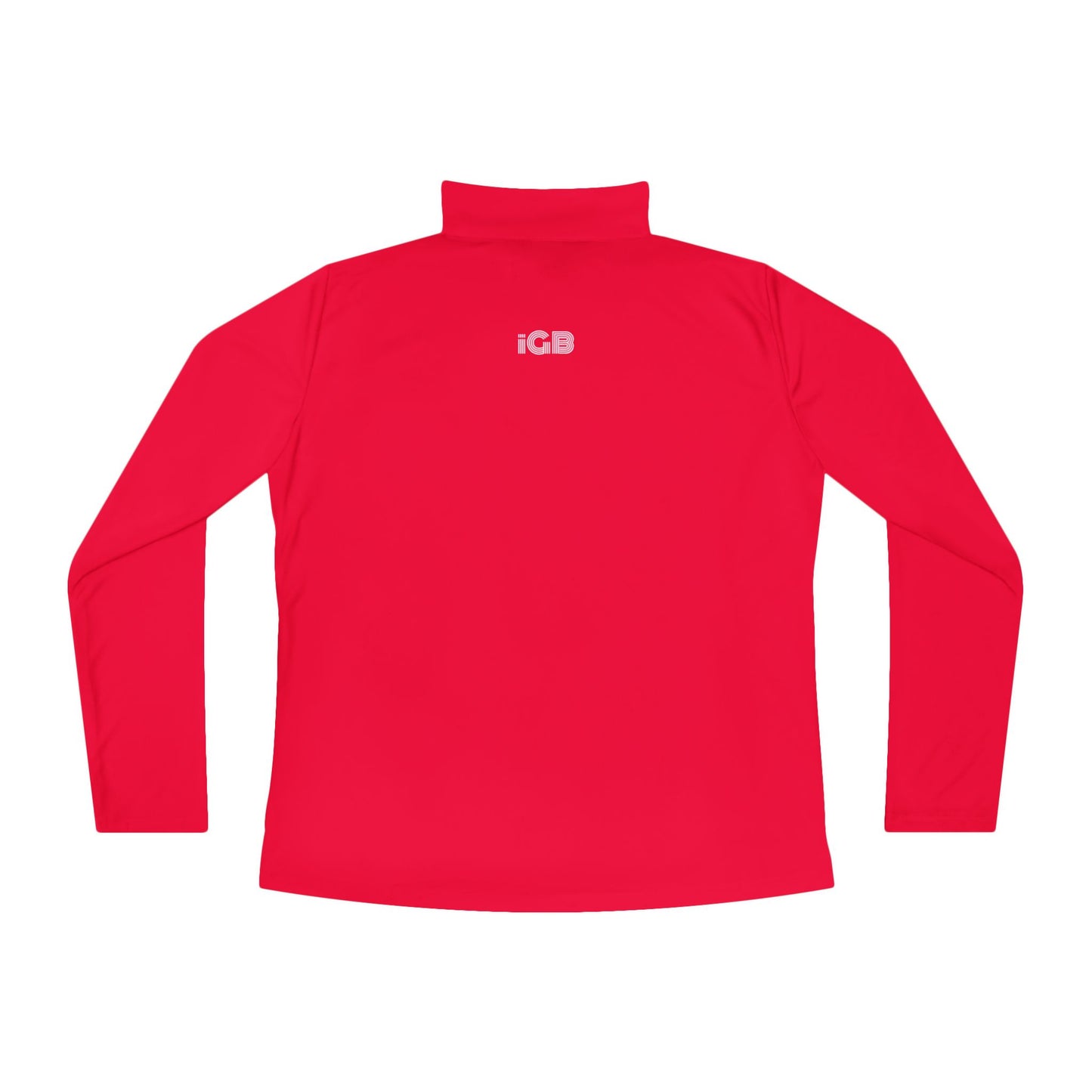 iGB Fits Ladies Quarter-Zip Pullover | Cozy, Stylish Activewear for All Seasons, Perfect for Workouts, Casual Outings, Gift for Her, Marathon Gear