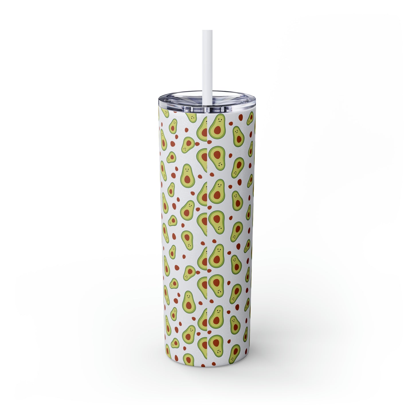 Avocado Tumbler with Straw, 20oz
