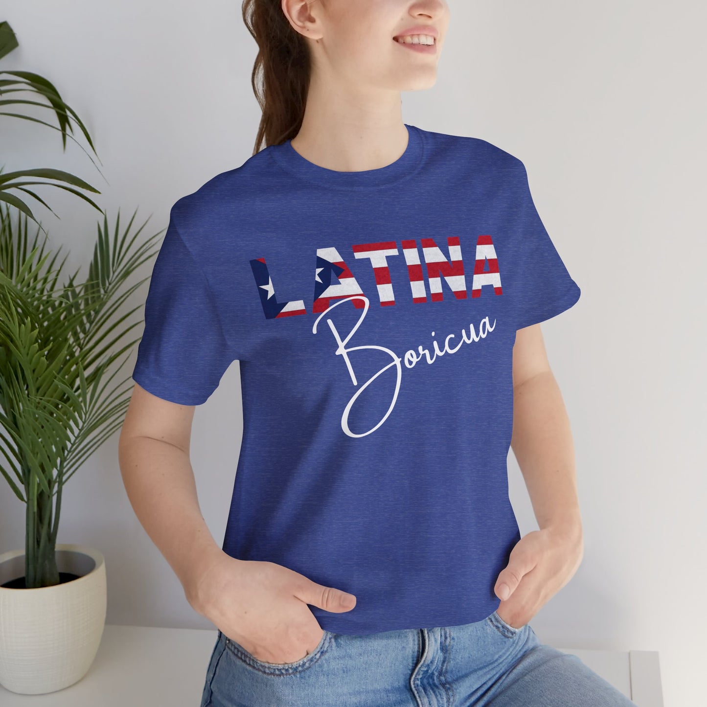 Latina Boricua Shirt | Puerto Rico Latina Pride Graphic Tee for Women