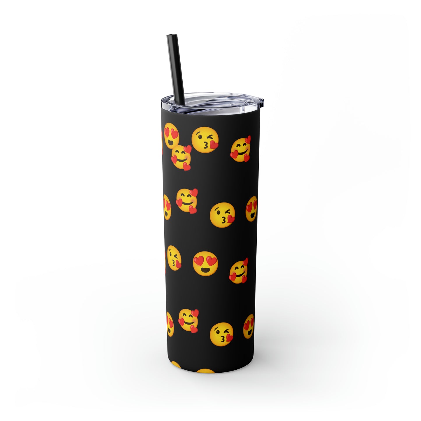 Love Emoji Tumbler with Straw, 20oz