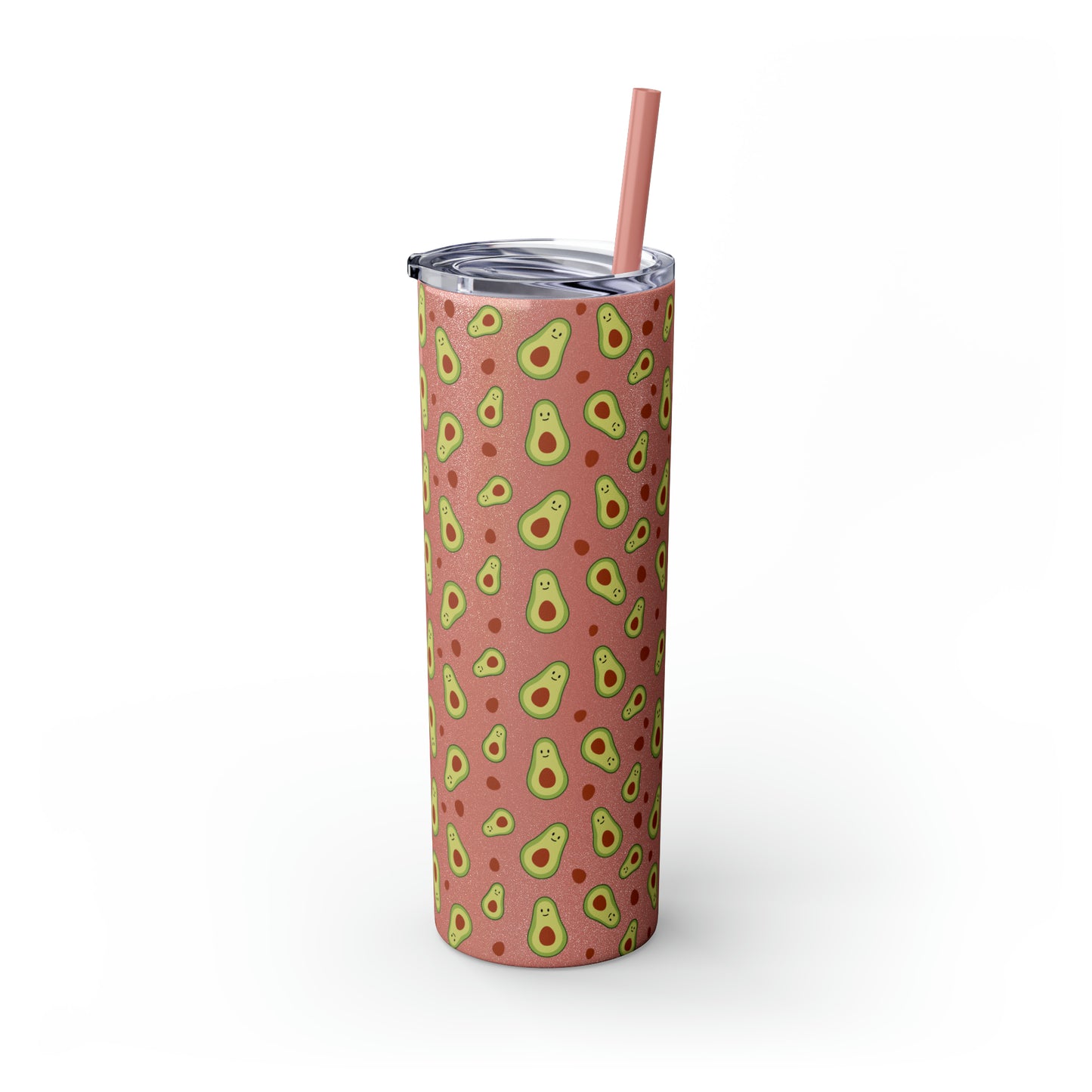 Avocado Tumbler with Straw, 20oz