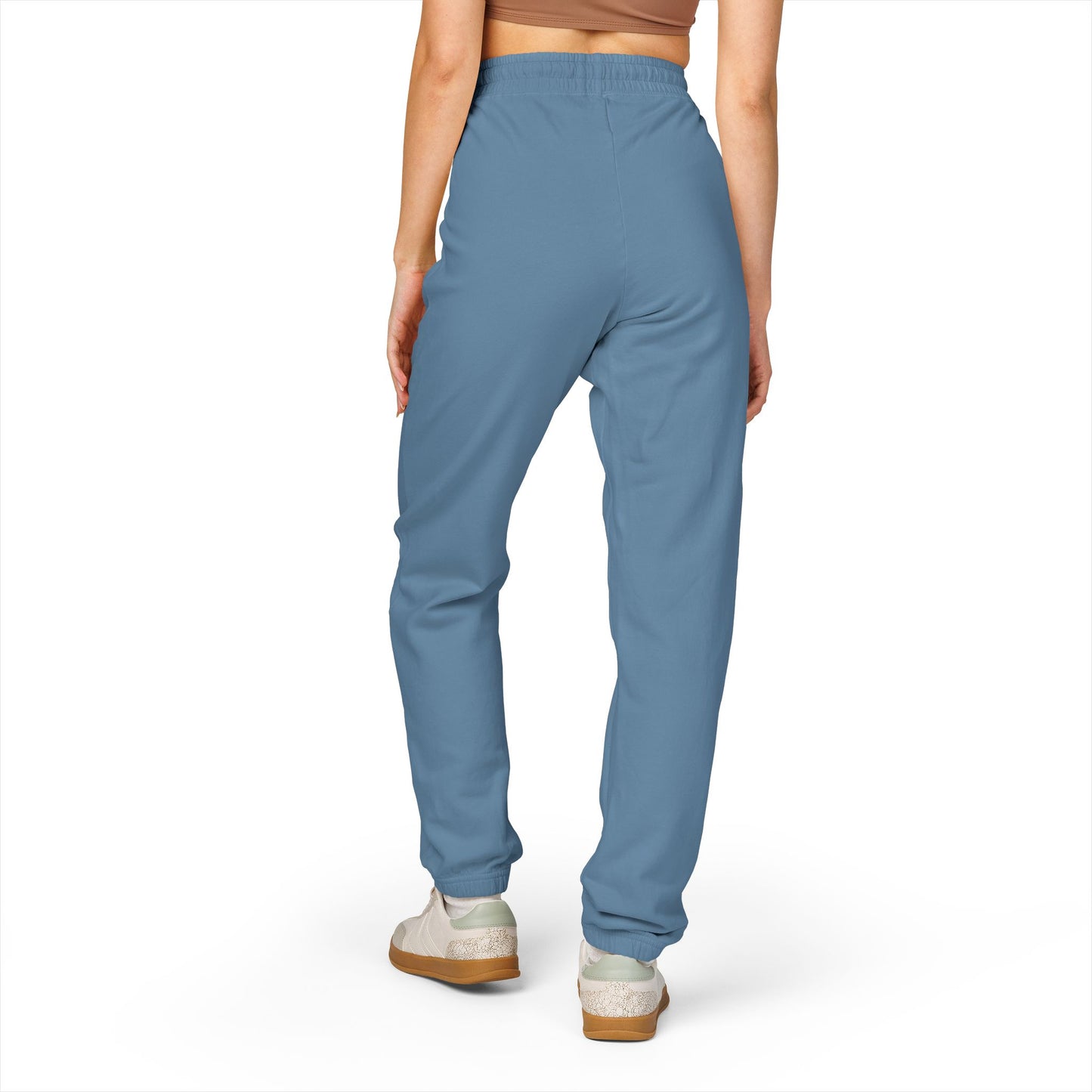 iGB Fits Cozy Unisex Garment-Dyed Fleece Sweatpants | Relaxed Lounge Wear for Home, Travel, Gifts, Special Occasions, Everyday Comfort