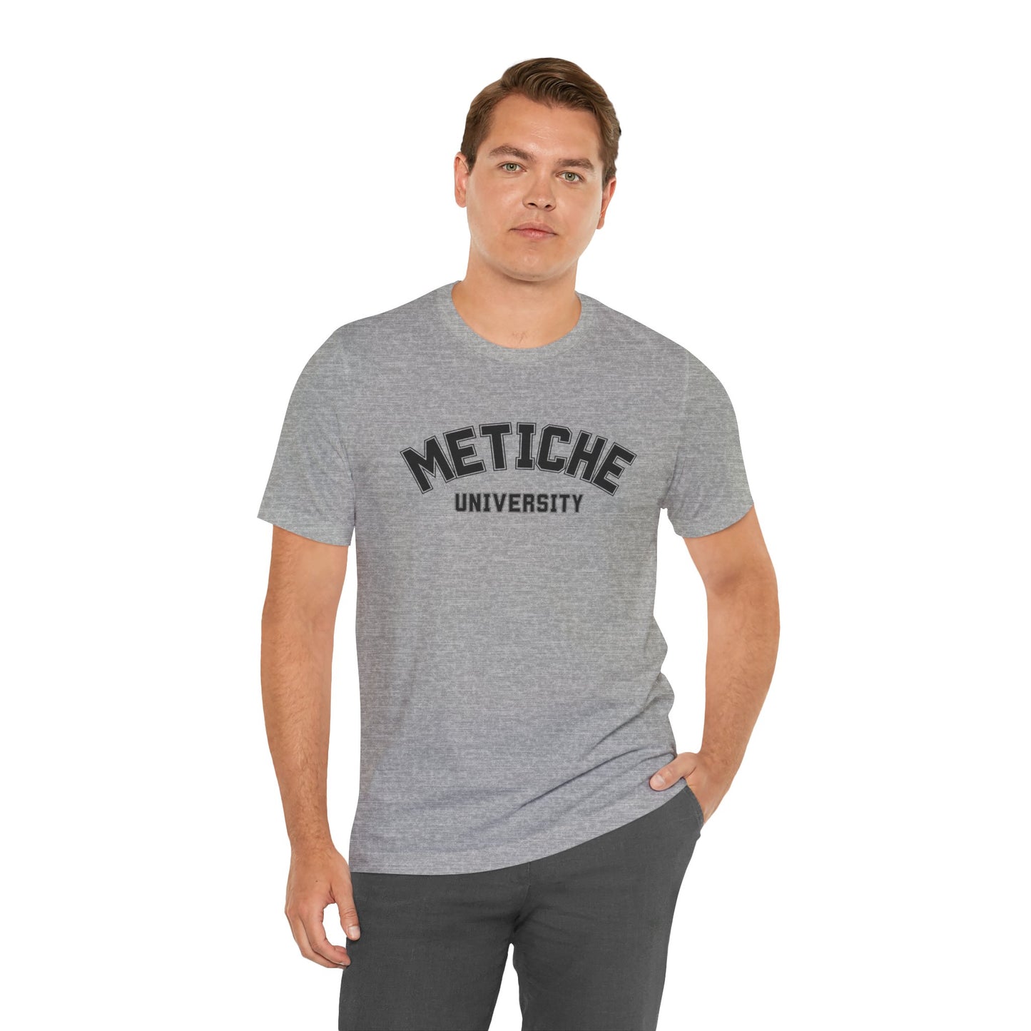 Metiche University Shirt | Funny Latina Graphic Tee