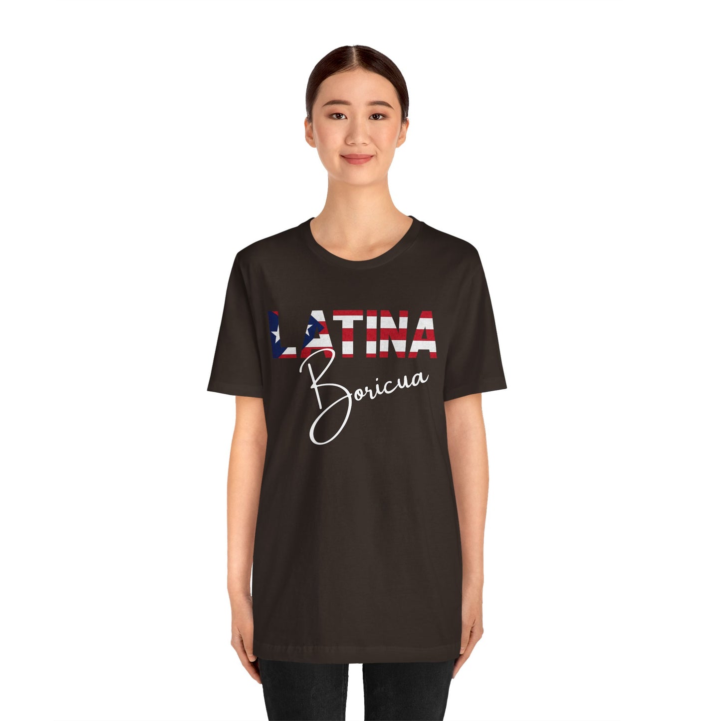 Latina Boricua Shirt | Puerto Rico Latina Pride Graphic Tee for Women