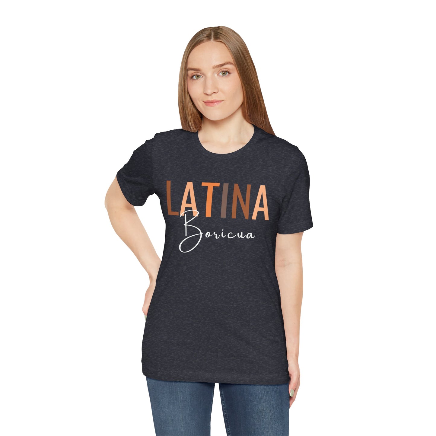 Latina Boricua Shirt | Puerto Rico Latina Pride Graphic Tee for Women