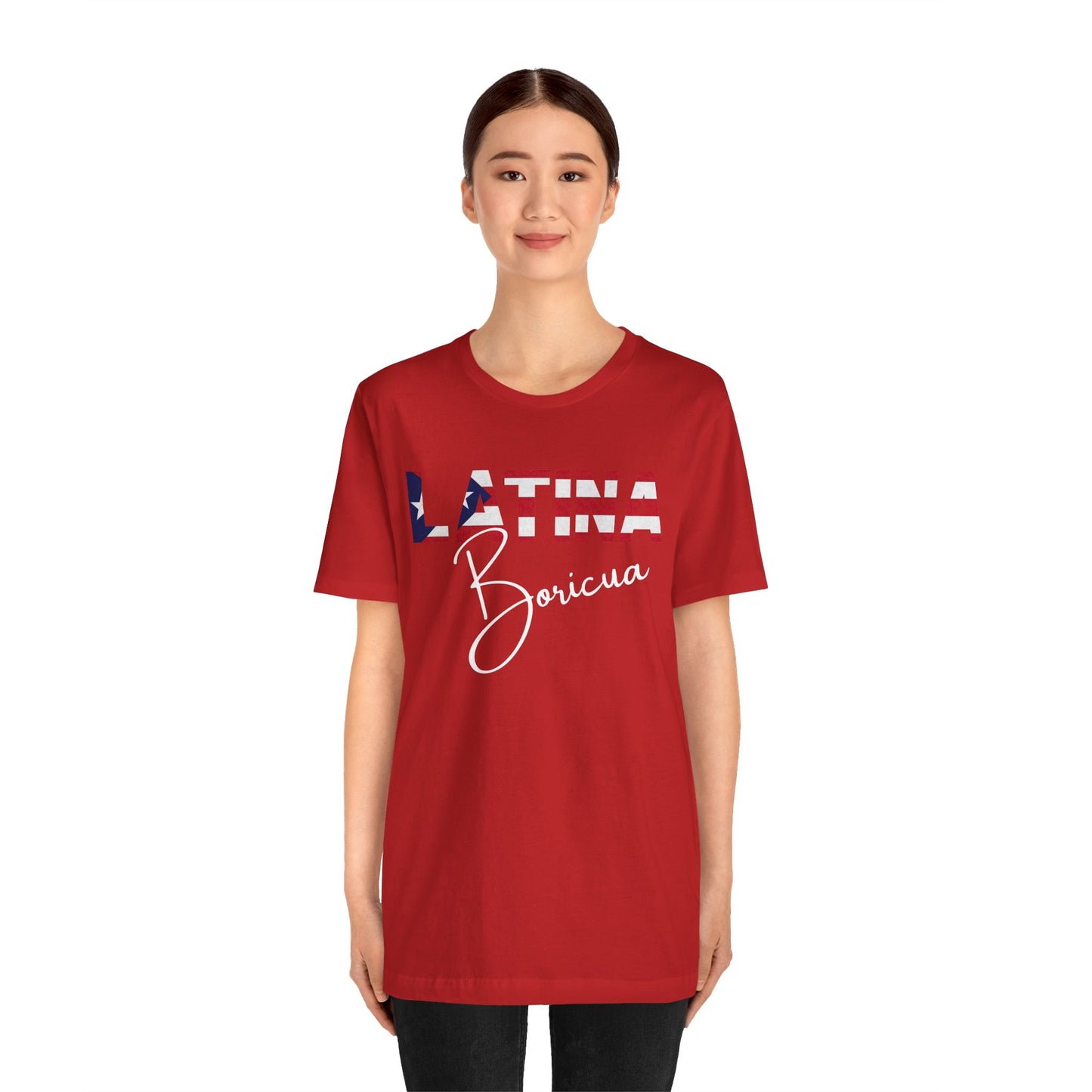 Latina Boricua Shirt | Puerto Rico Latina Pride Graphic Tee for Women