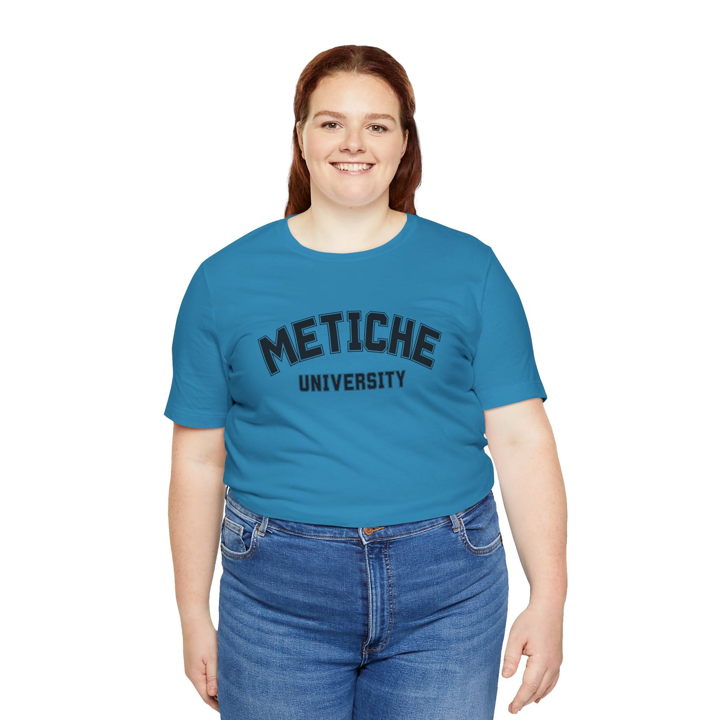 Metiche University Shirt | Funny Latina Graphic Tee