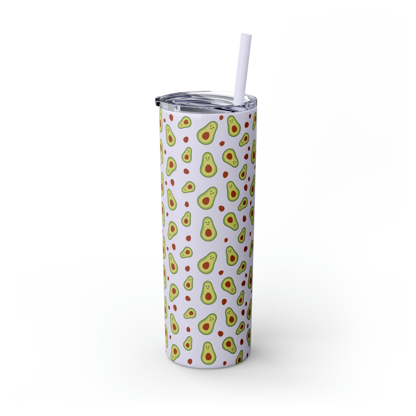 Avocado Tumbler with Straw, 20oz