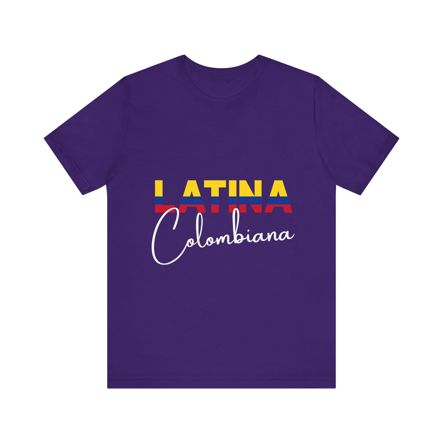 Latina Colombiana, Shirt - Colombian Latina Pride Graphic Tee for Women