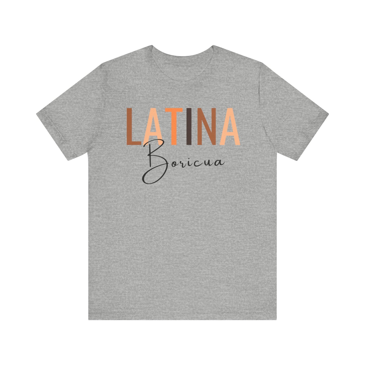 Latina Boricua, Shirt with Black Font