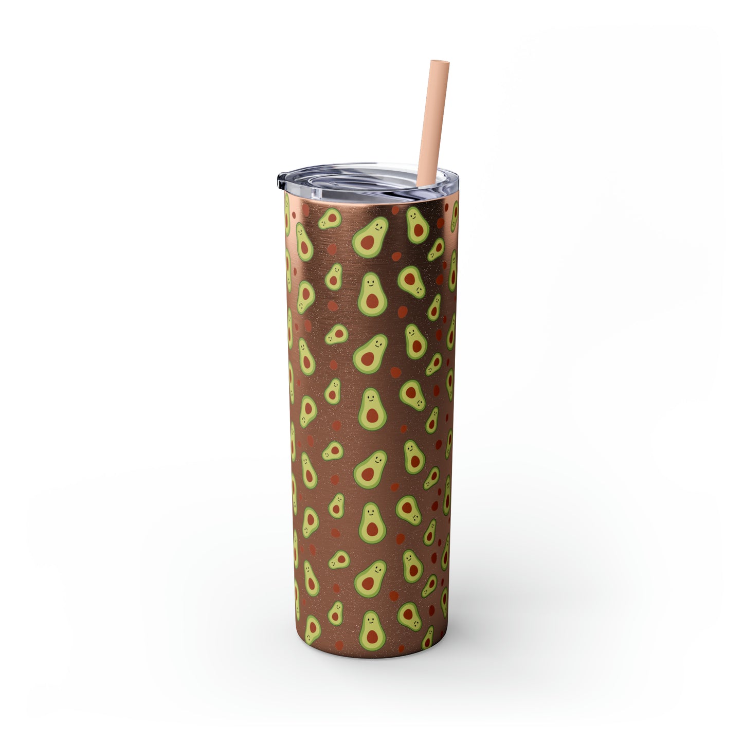 Avocado Tumbler with Straw, 20oz