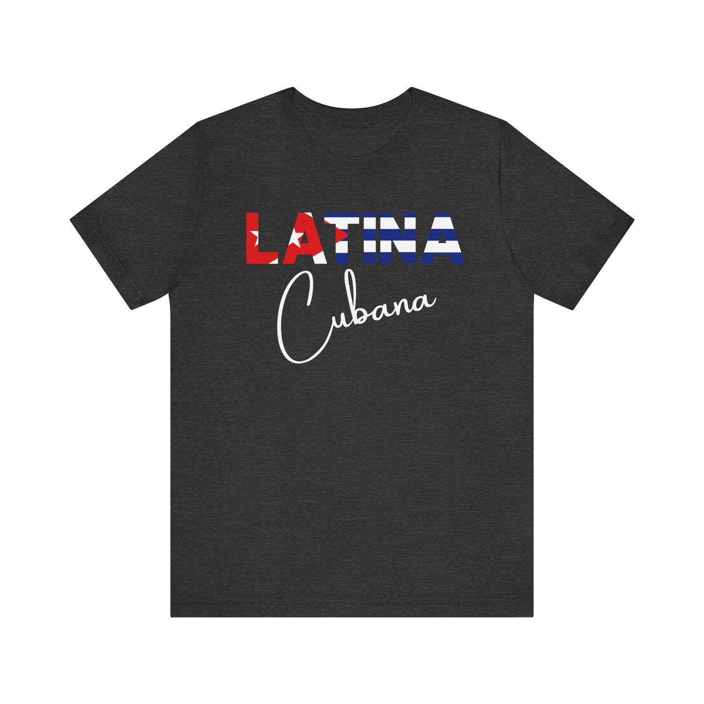Latina Cubana Shirt | Cuba Latina Pride Graphic Tee for Women