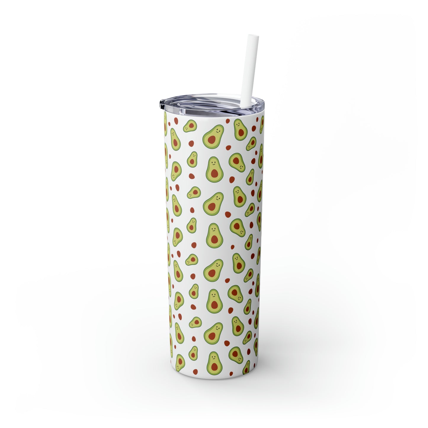 Avocado Tumbler with Straw, 20oz