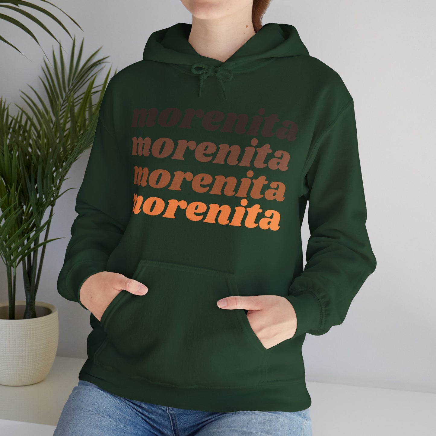 Morenita Hooded Sweatshirt | Latina Pride Empowerment Hoodie