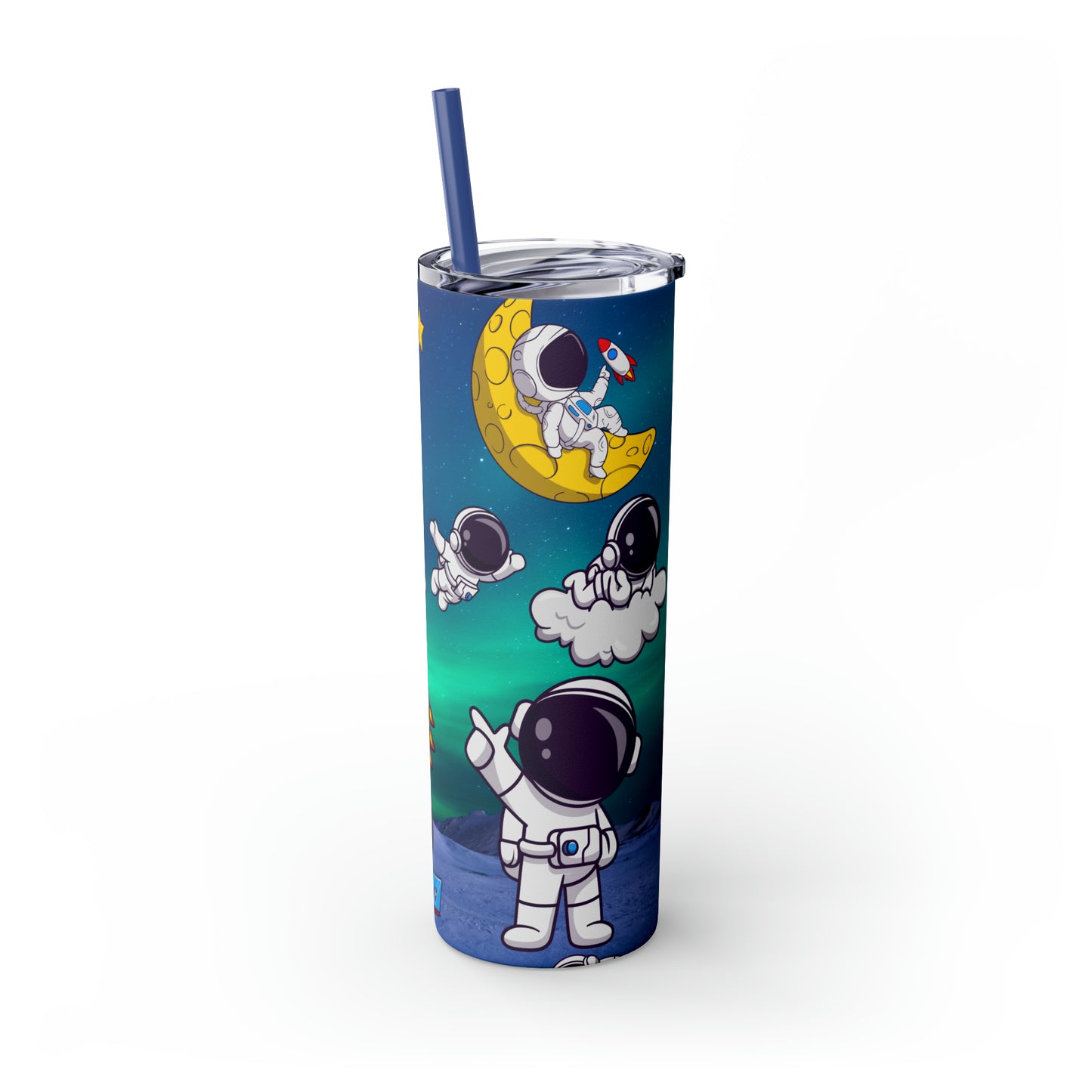 Astronaut Borealis with Straw, 20oz