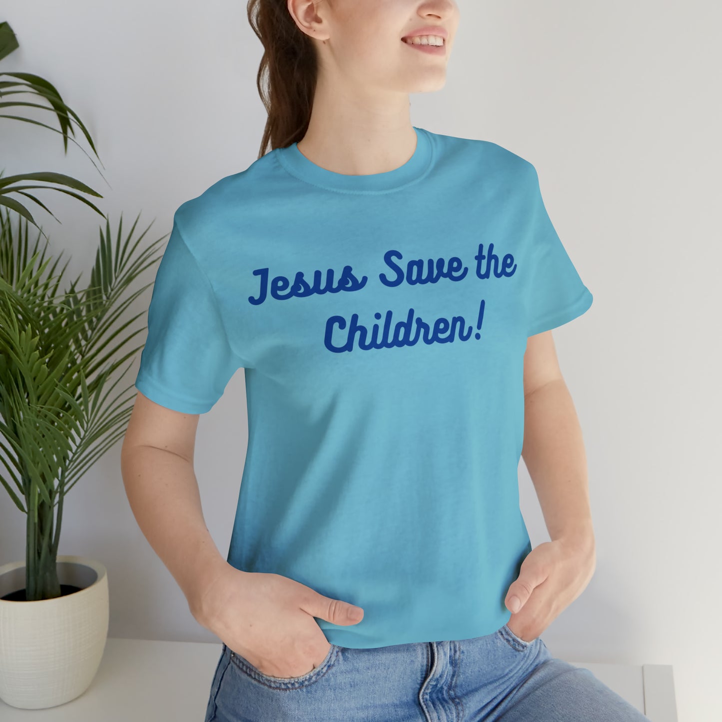 Jesus Save the Children, Shirt