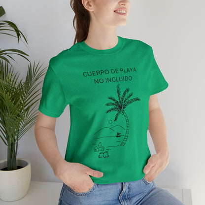Cuerpo De Playa No Incluido, shirt