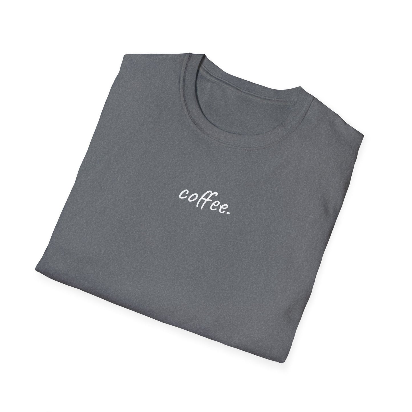 coffee. Minimalist Tee – Perfect for Coffee Lovers, Baristas, and Caffeine Devotees