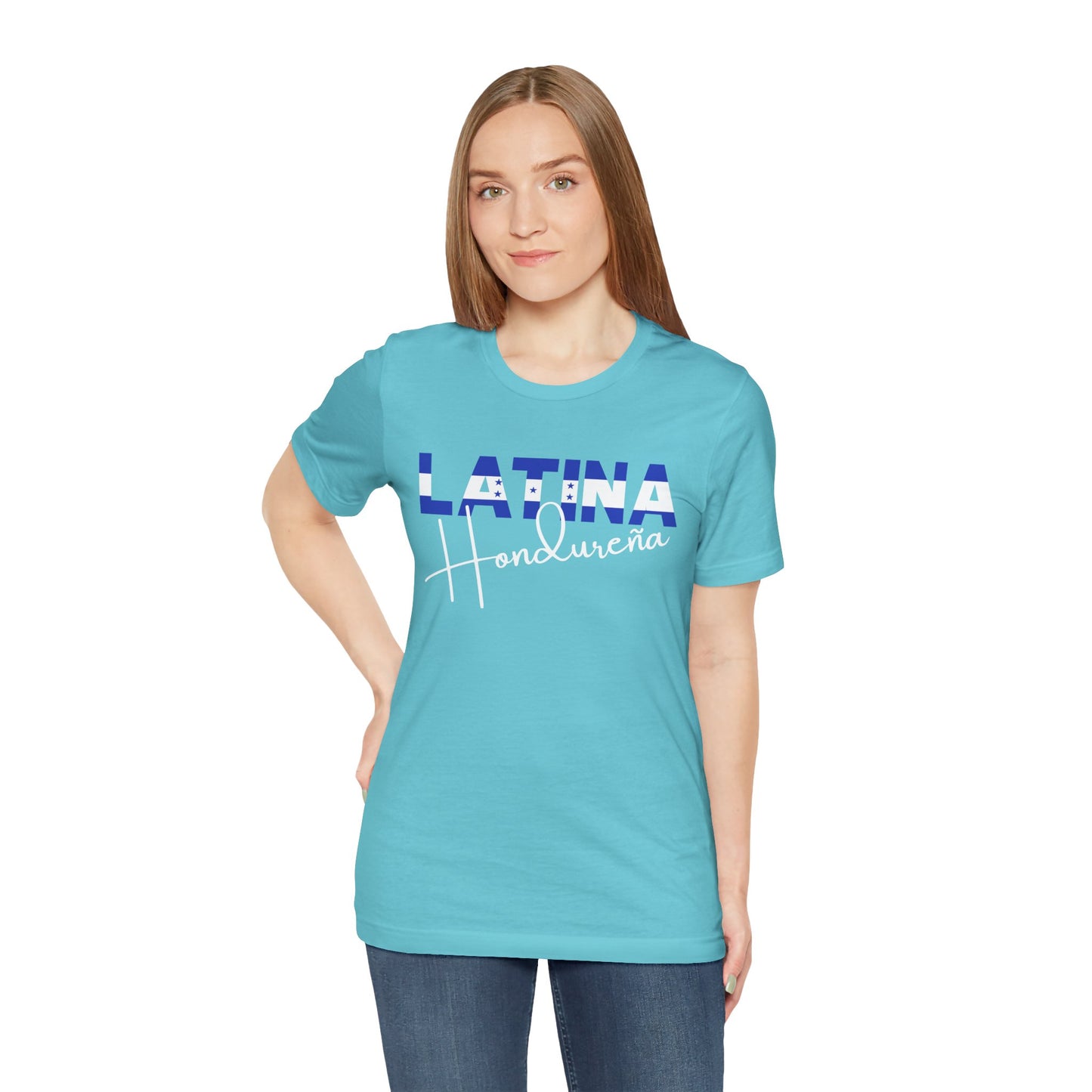 Latina Hondureña, Shirt - Honduras Latina Pride Graphic Tee for Women