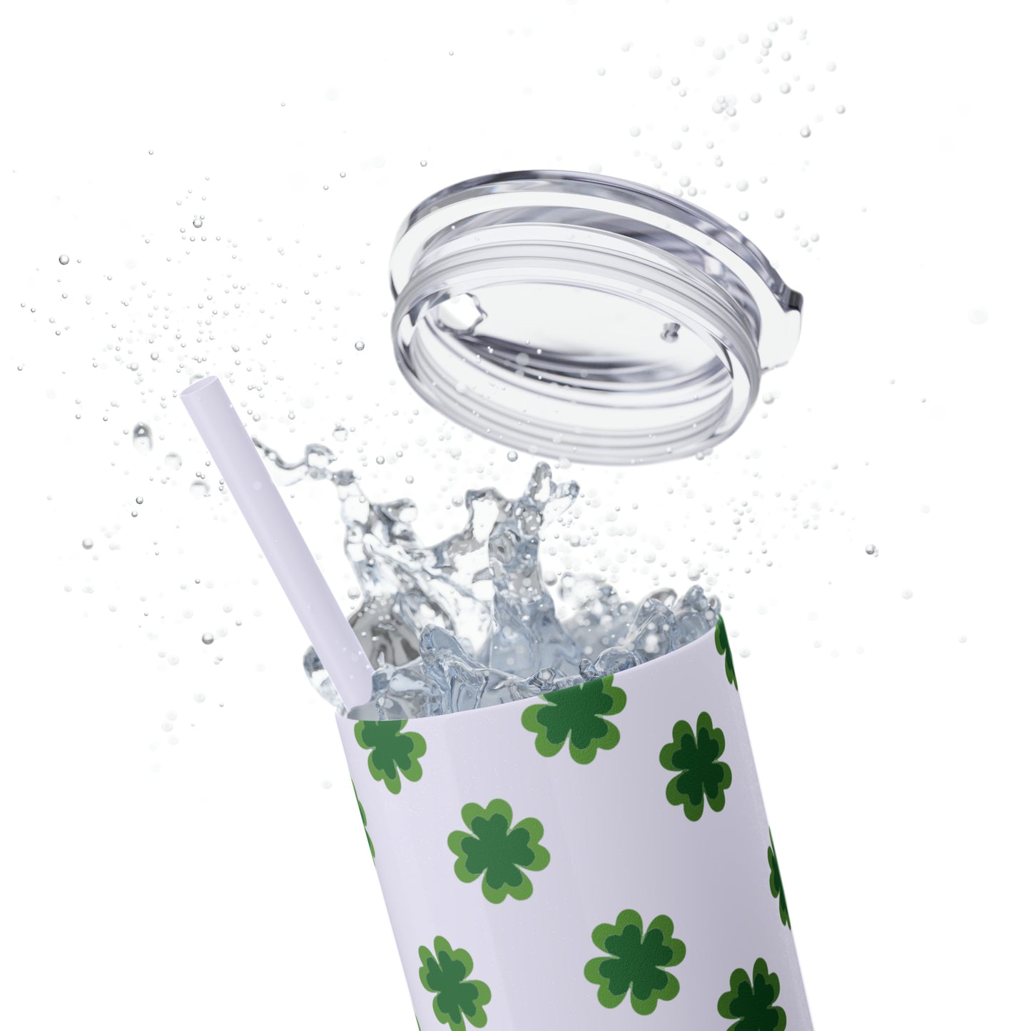 St. Patty's Tumbler with Straw, 20oz