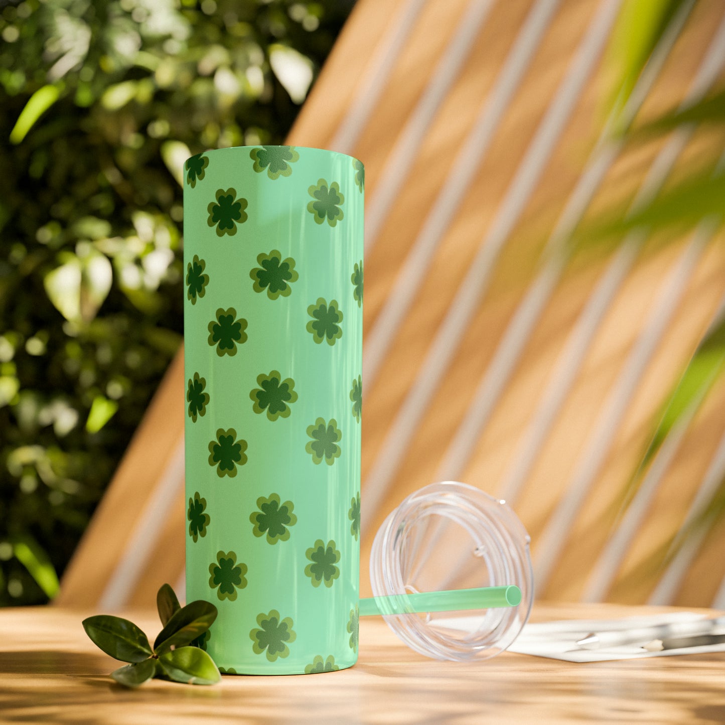 St. Patty's Tumbler with Straw, 20oz