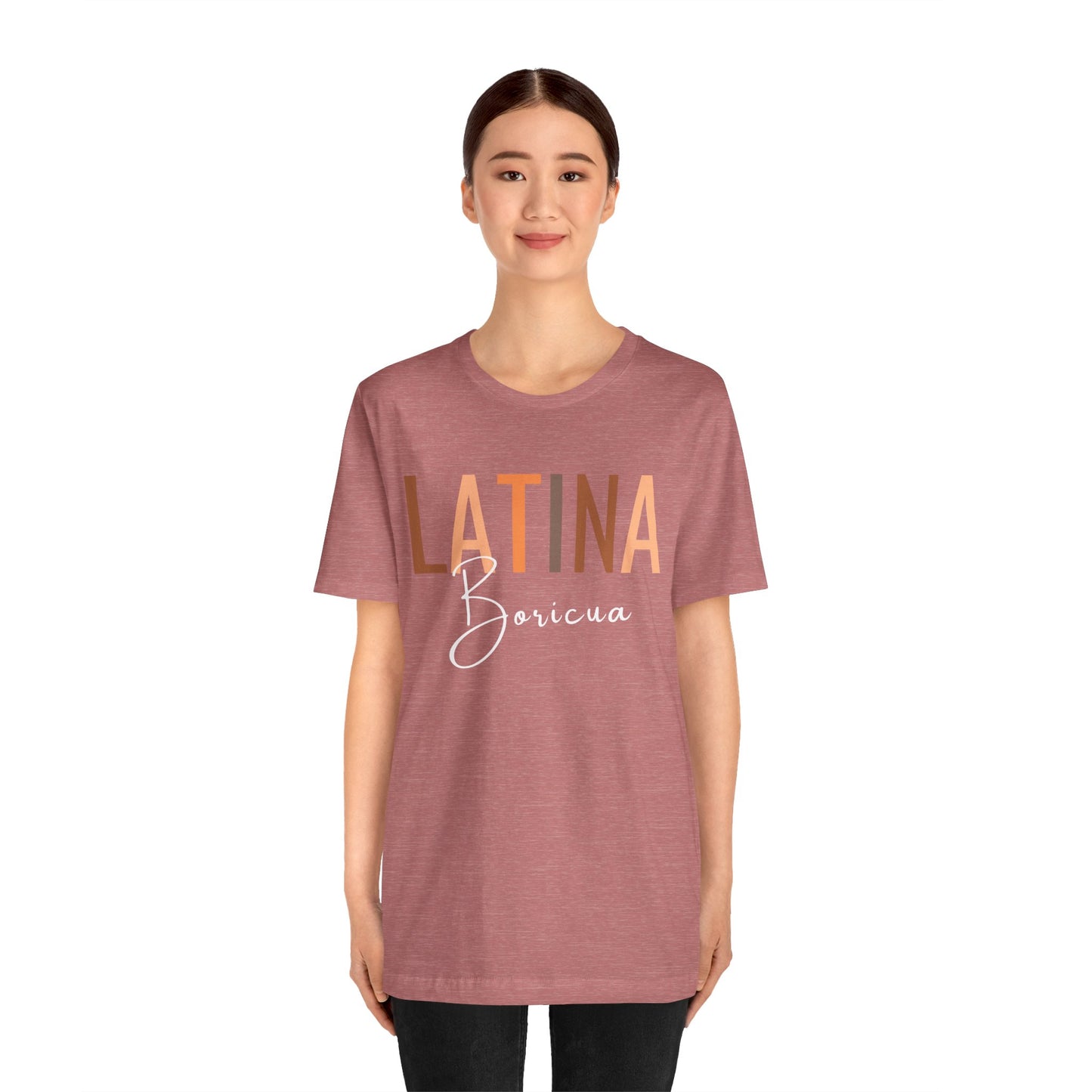 Latina Boricua Shirt | Puerto Rico Latina Pride Graphic Tee for Women