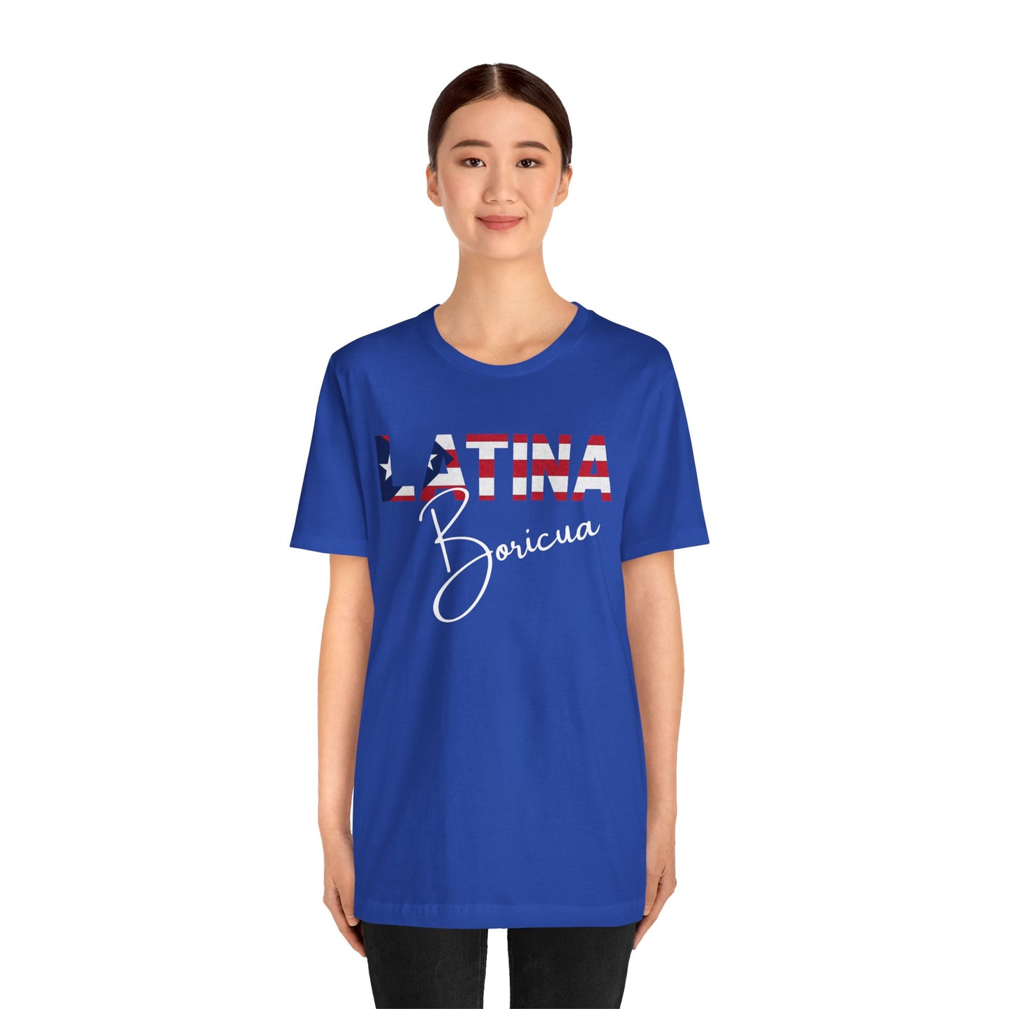 Latina Boricua Shirt | Puerto Rico Latina Pride Graphic Tee for Women