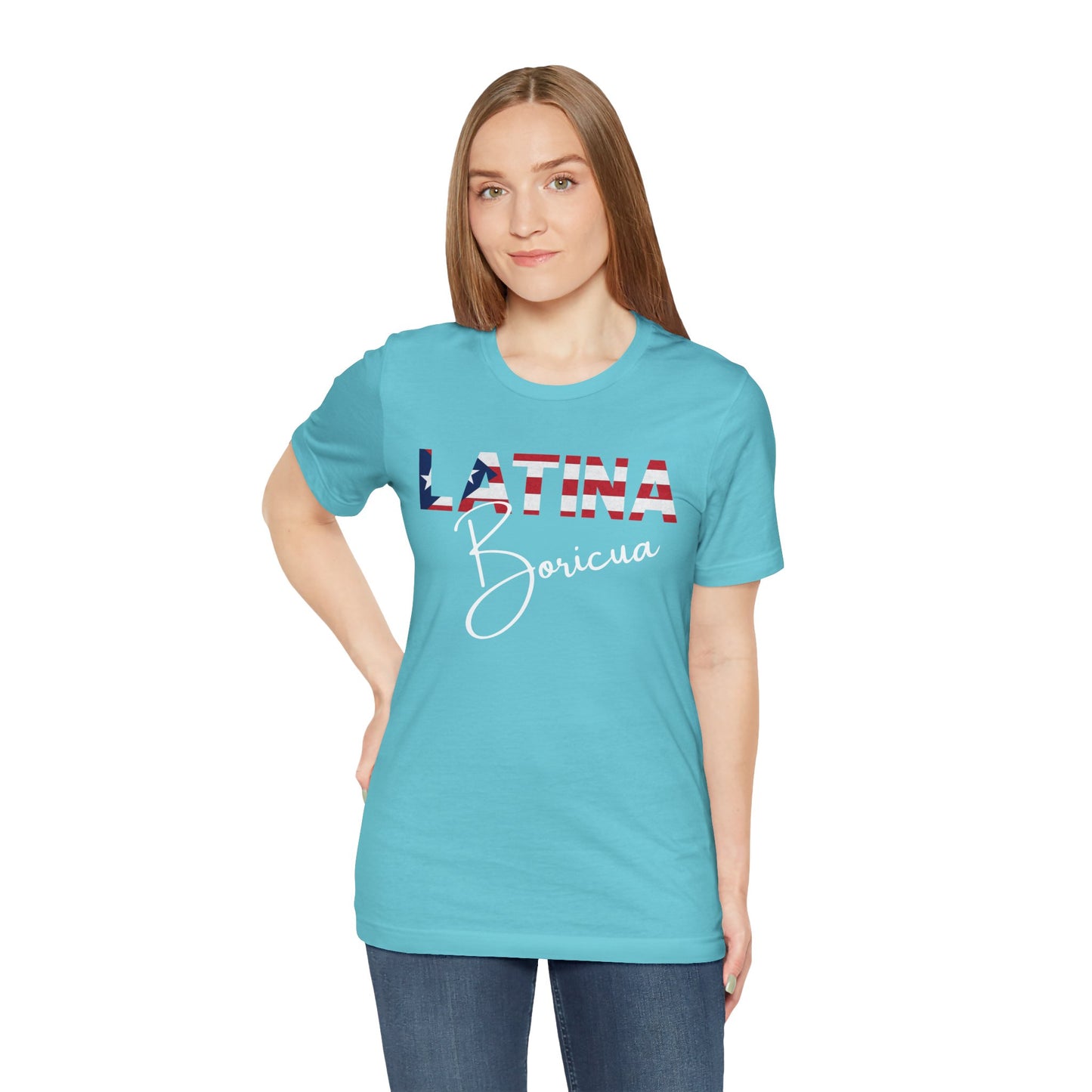 Latina Boricua Shirt | Puerto Rico Latina Pride Graphic Tee for Women
