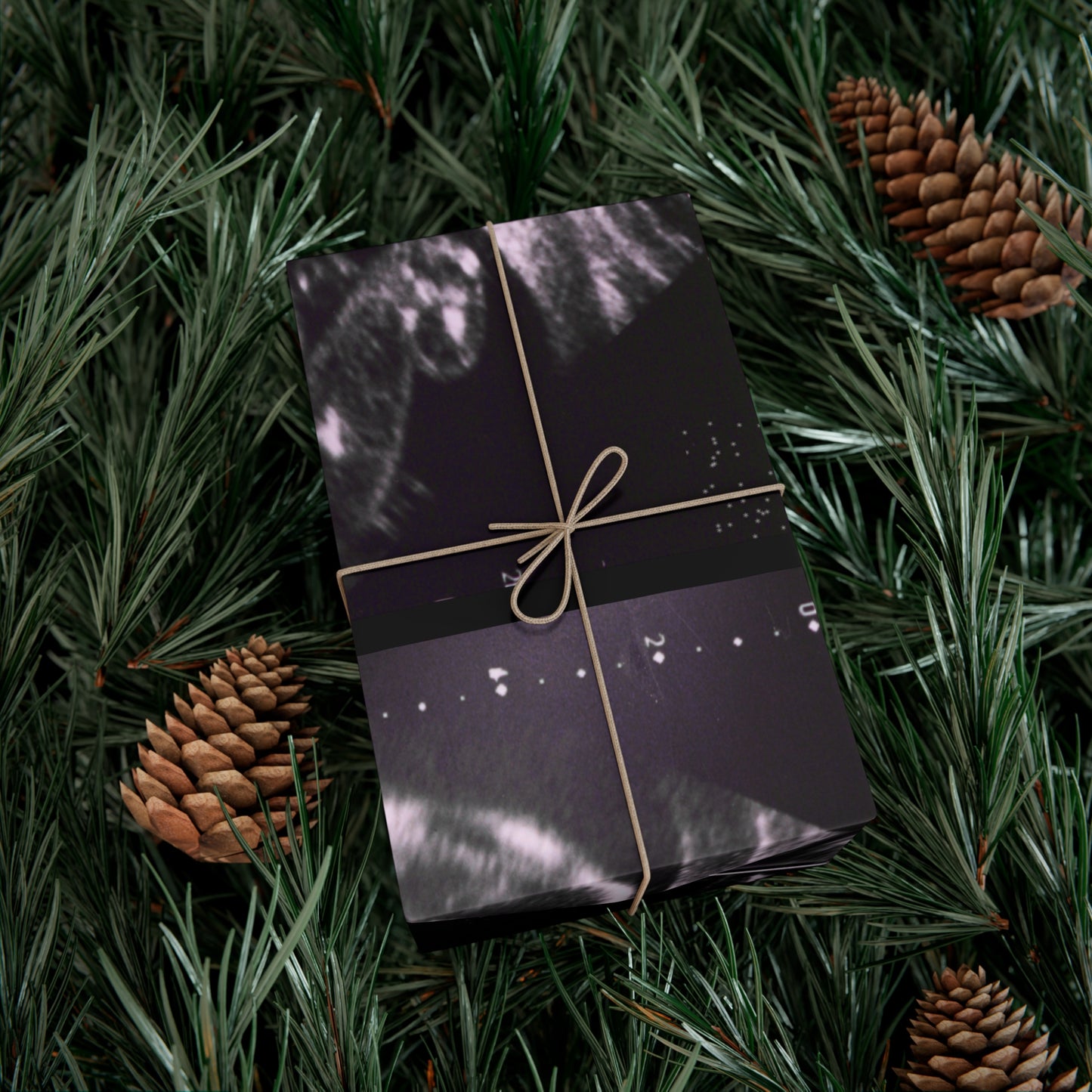 It's a Girl! Baby Announcement Gift Wrap, Unique Baby Shower Wrap, Personalized Sonogram Paper, Fun Pregnancy Reveal, New Parent Gift Wrap