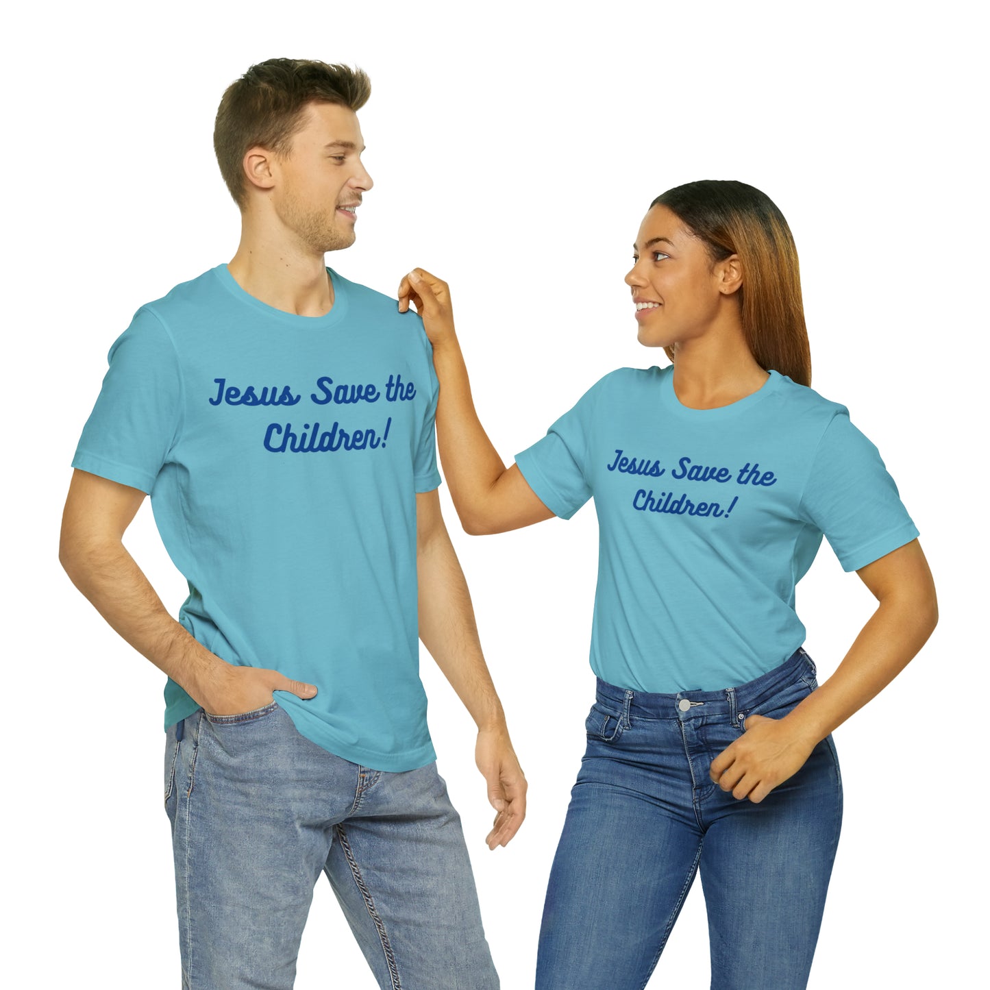 Jesus Save the Children, Shirt
