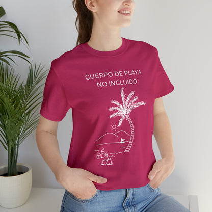 Cuerpo De Playa No Incluido, shirt