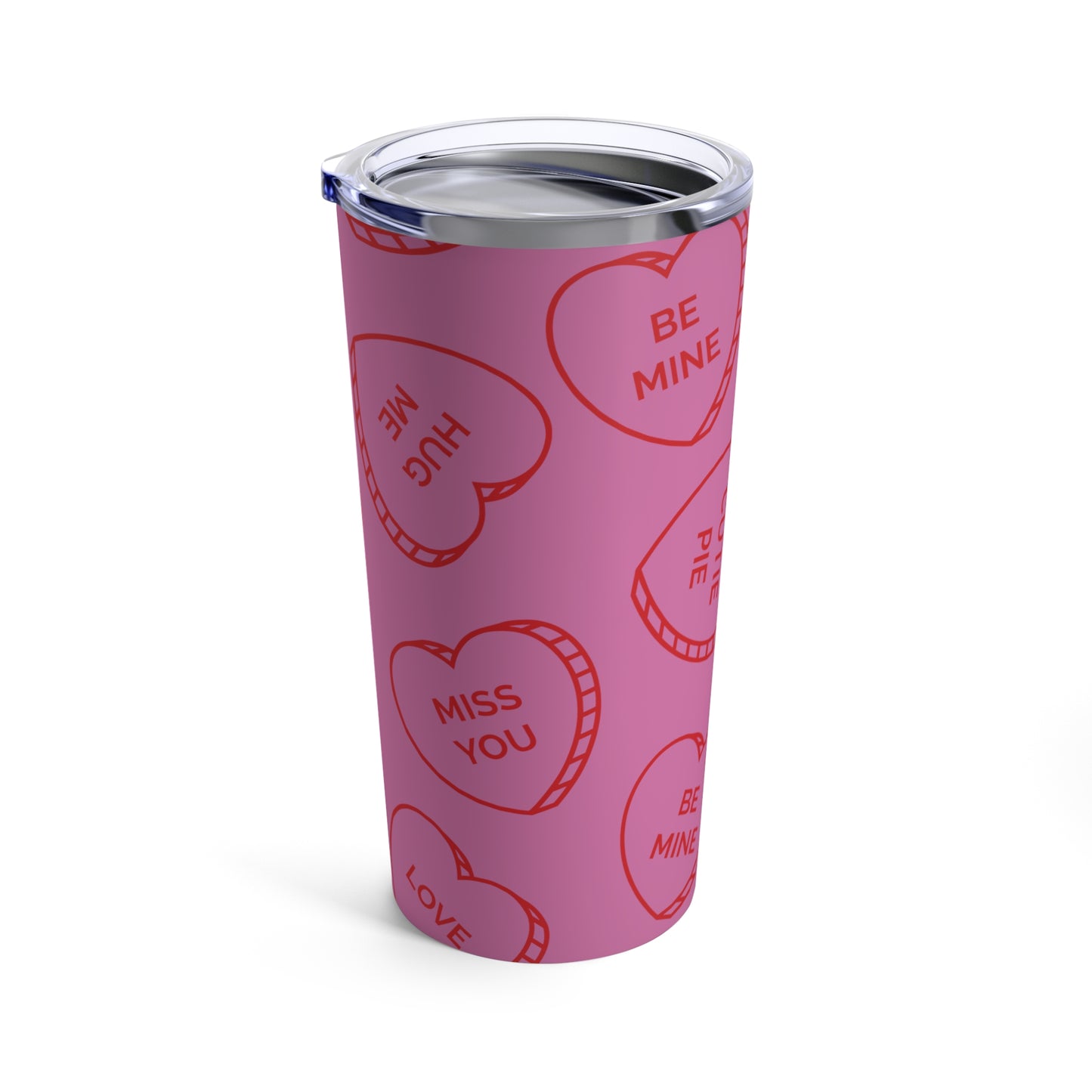 Conversation Hearts Tumbler, 20oz