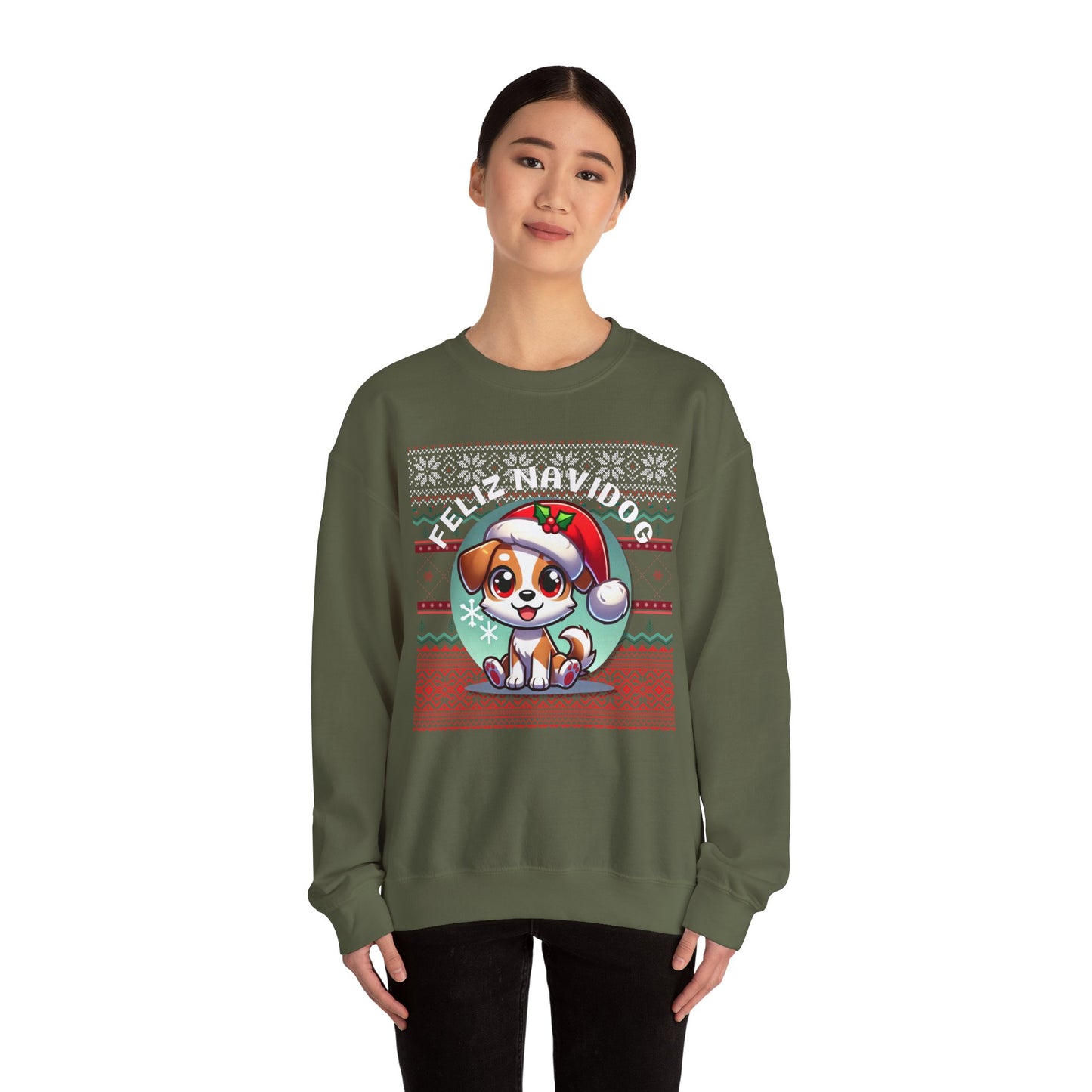Feliz Navidog Ugly Christmas Sweater