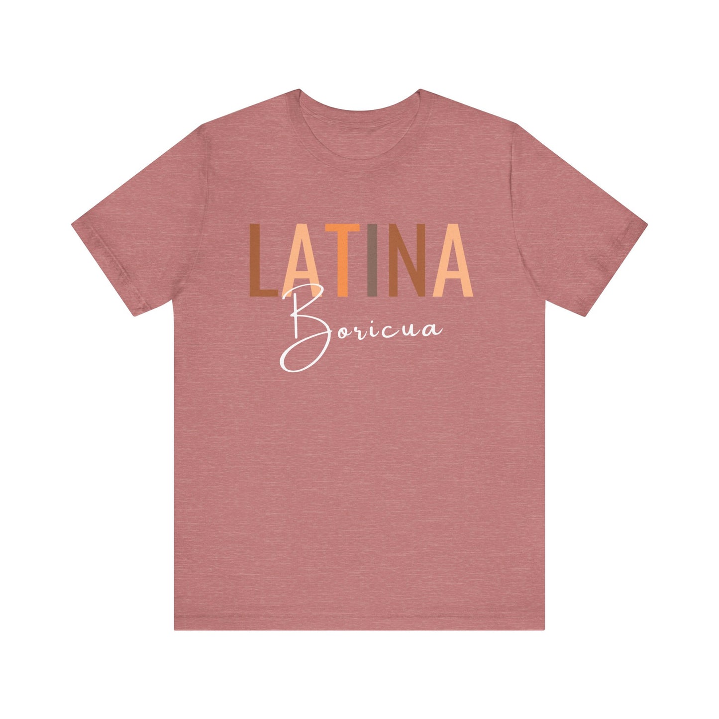 Latina Boricua Shirt | Puerto Rico Latina Pride Graphic Tee for Women