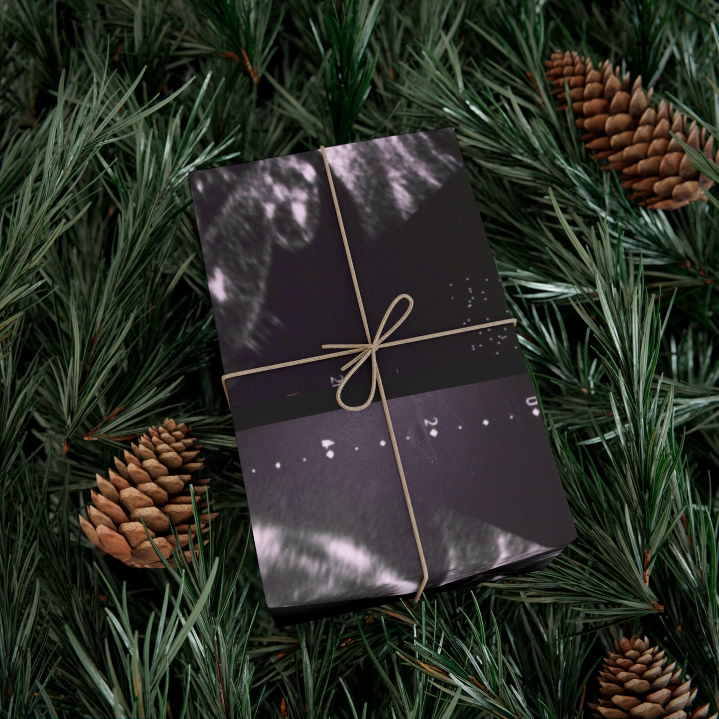 It's a Girl! Baby Announcement Gift Wrap, Unique Baby Shower Wrap, Personalized Sonogram Paper, Fun Pregnancy Reveal, New Parent Gift Wrap