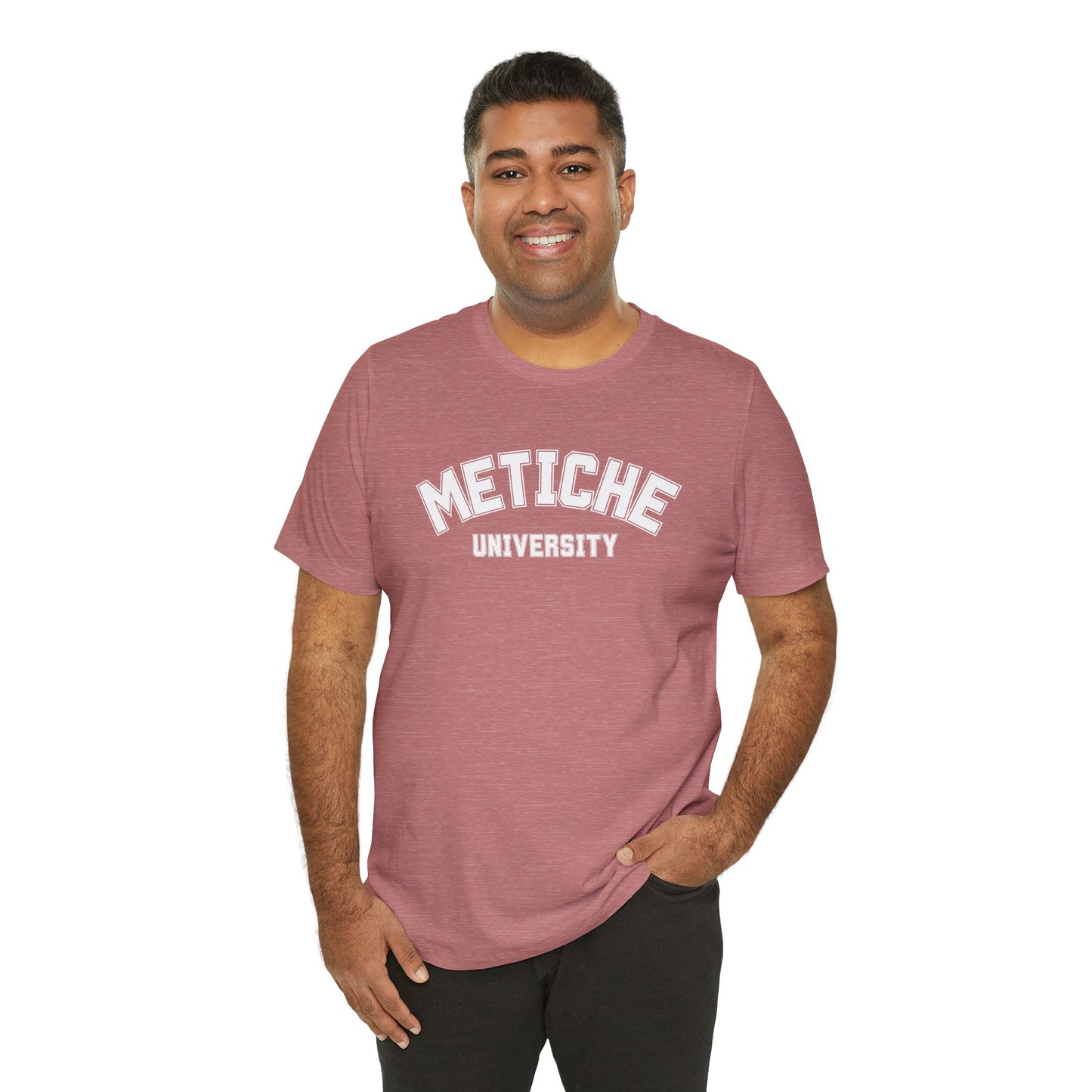 Metiche University Shirt | Funny Latina Graphic Tee