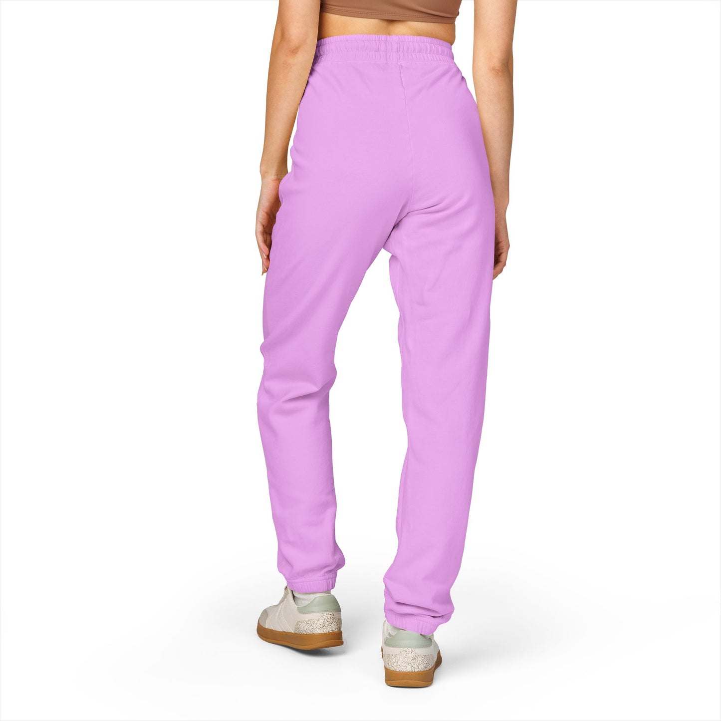 iGB Fits Cozy Unisex Garment-Dyed Fleece Sweatpants | Relaxed Lounge Wear for Home, Travel, Gifts, Special Occasions, Everyday Comfort