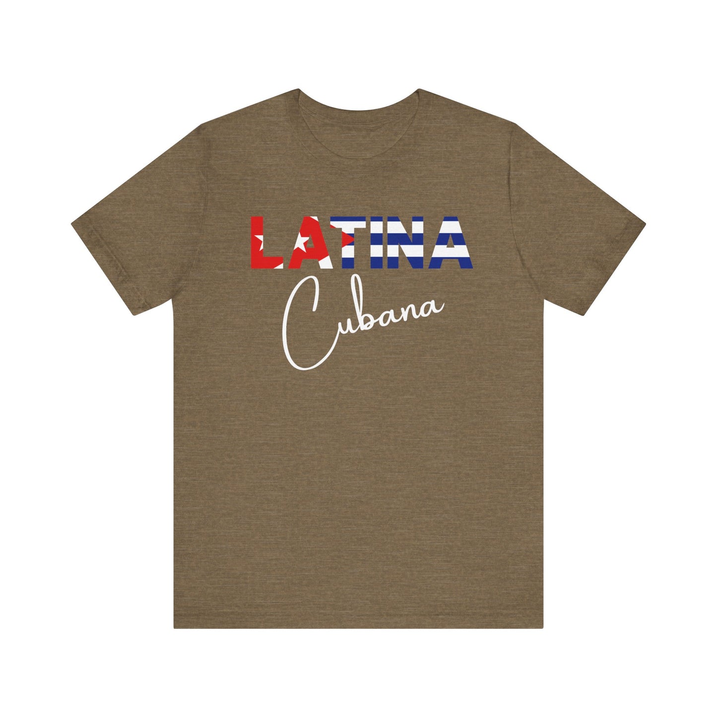 Latina Cubana Shirt | Cuba Latina Pride Graphic Tee for Women