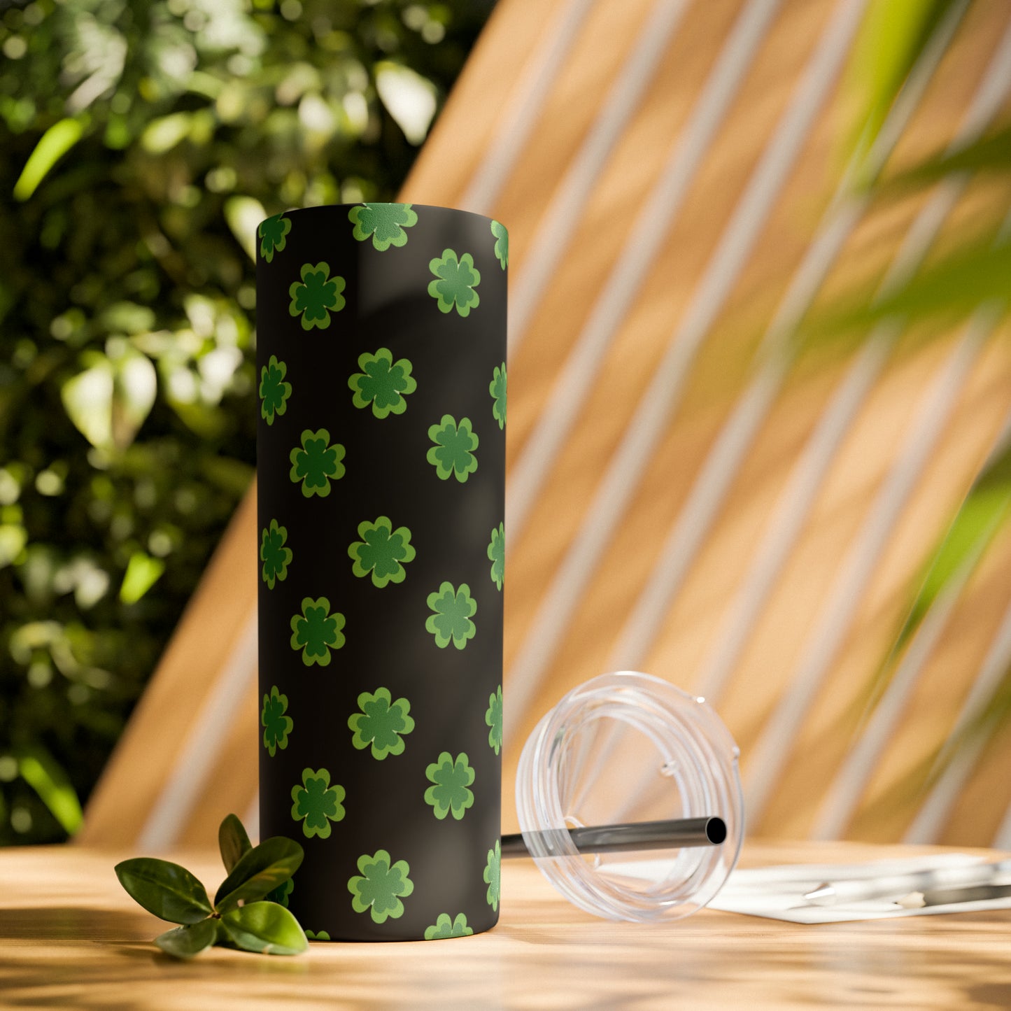 St. Patty's Tumbler with Straw, 20oz