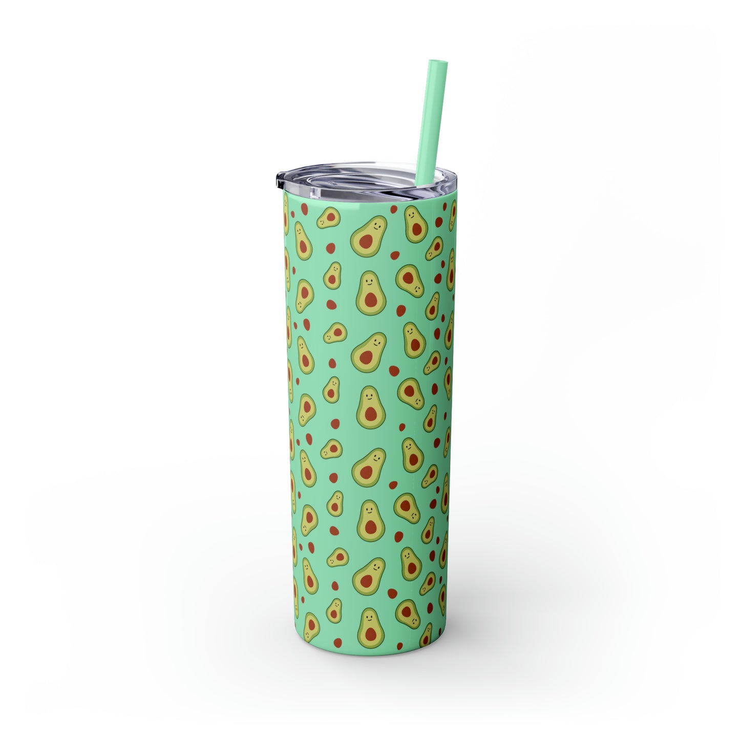 Avocado Tumbler with Straw, 20oz