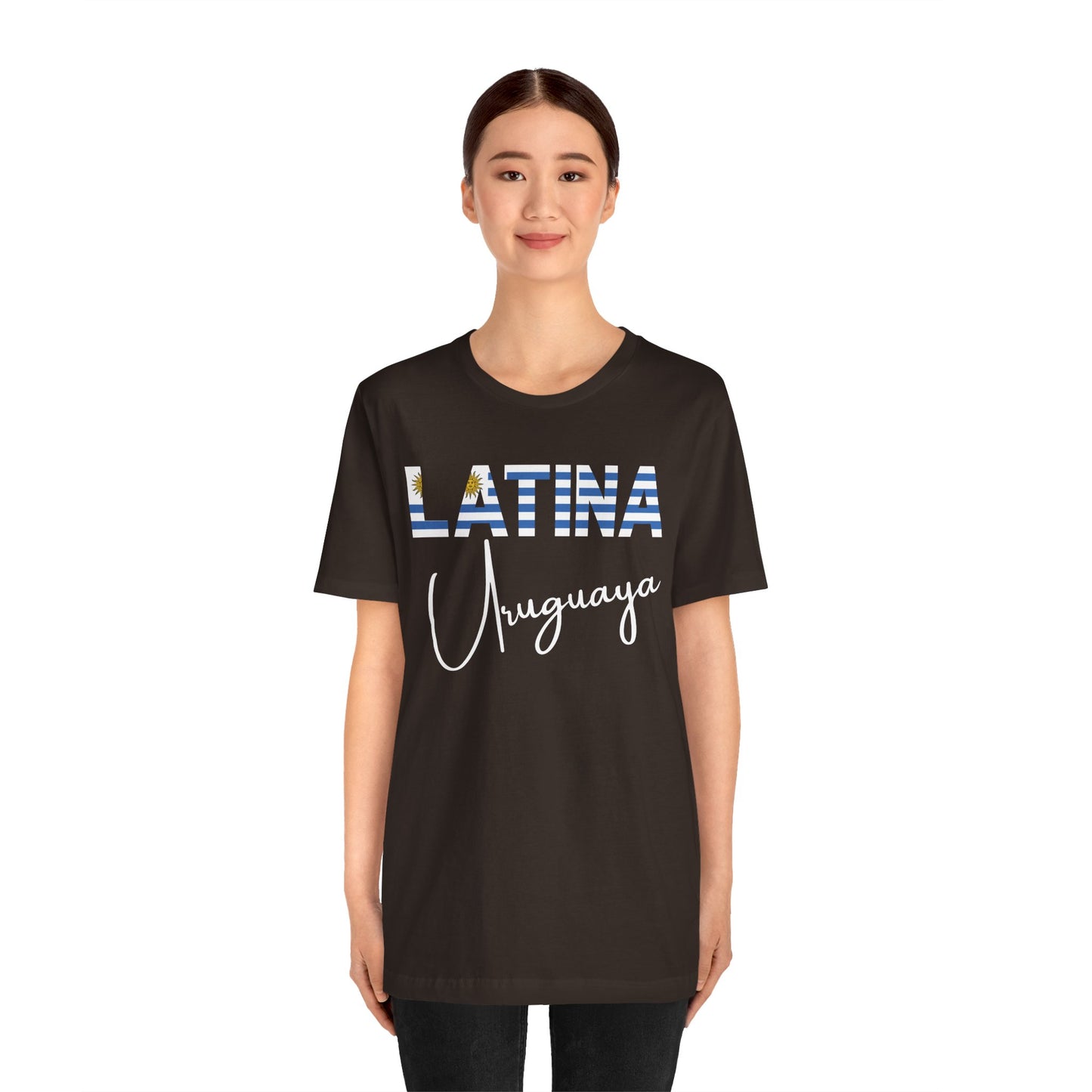 Latina Uruguaya, Shirt – Uruguay Latina Pride Graphic Tee for Women