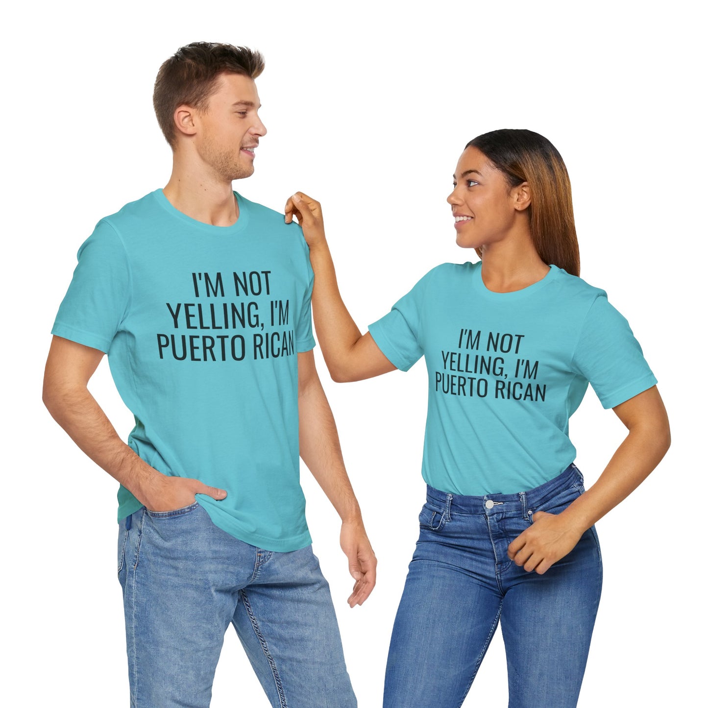 I’m Not Yelling I’m Puerto Rican Shirt | Funny Boricua Pride Graphic Tee