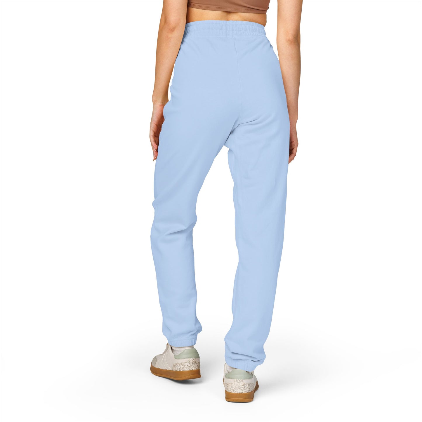 iGB Fits Cozy Unisex Garment-Dyed Fleece Sweatpants | Relaxed Lounge Wear for Home, Travel, Gifts, Special Occasions, Everyday Comfort
