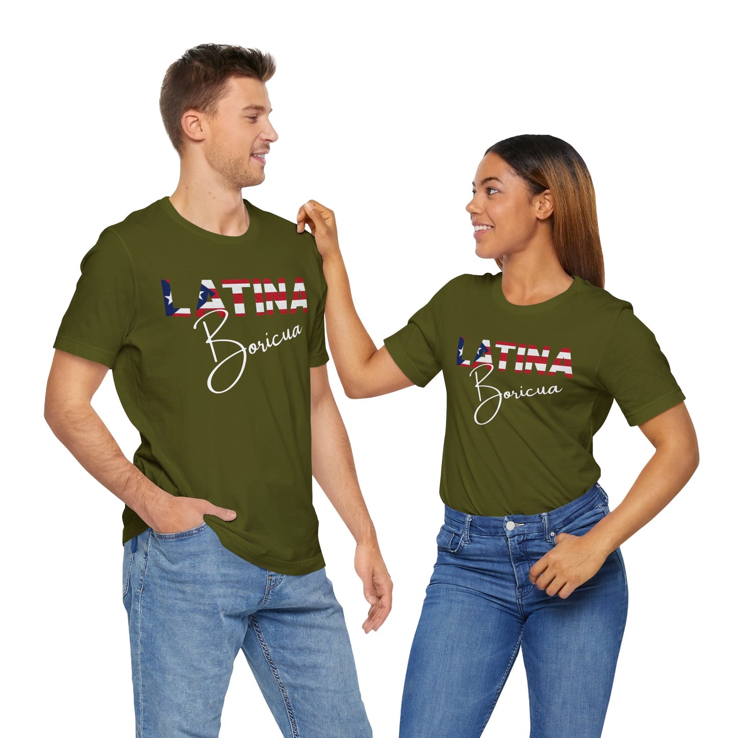 Latina Boricua Shirt | Puerto Rico Latina Pride Graphic Tee for Women