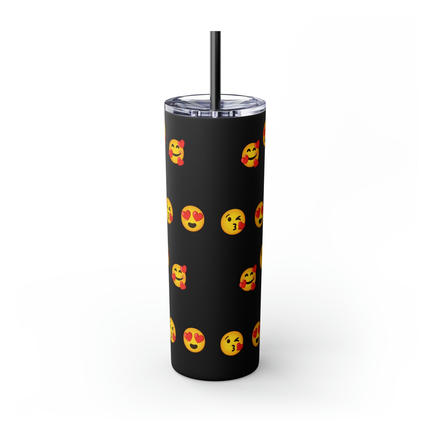 Love Emoji Tumbler with Straw, 20oz