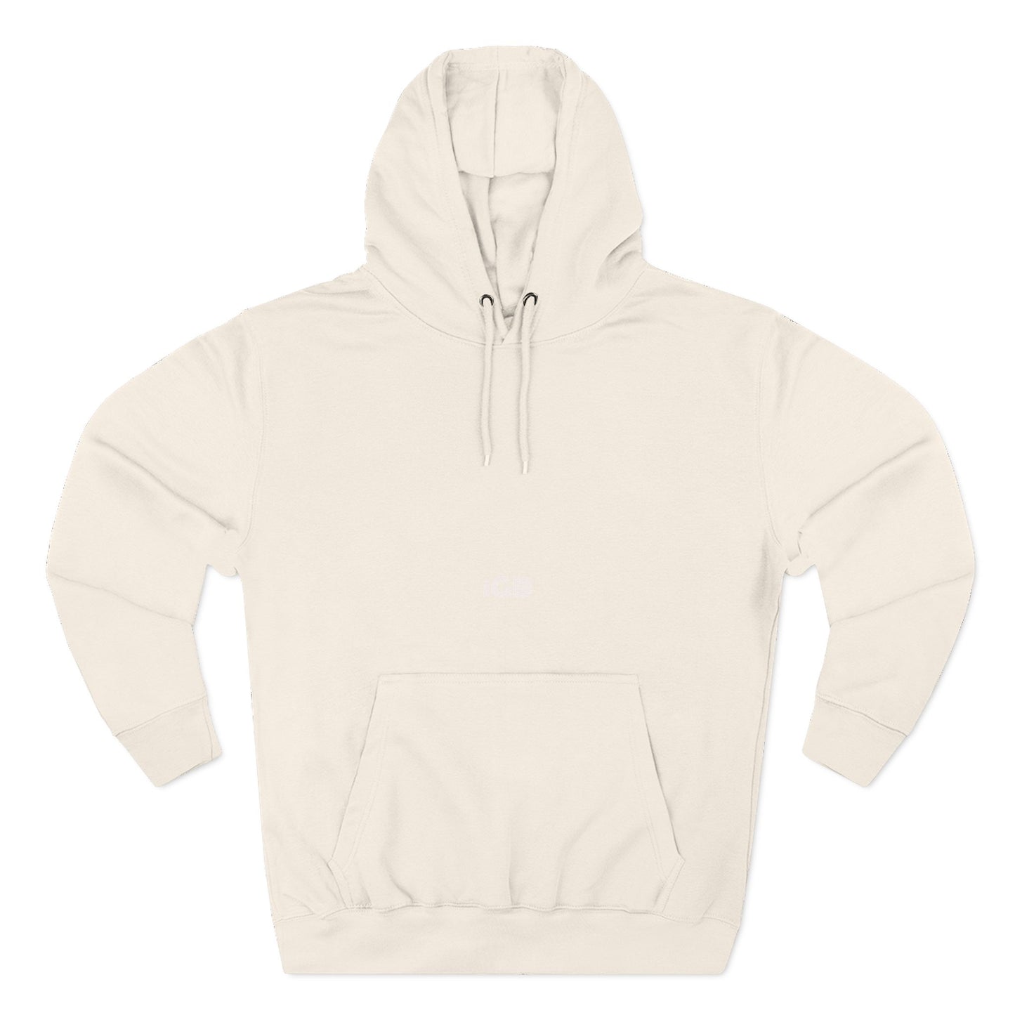 iGB Fits Cozy Three-Panel Fleece Hoodie, Casual Wear, Unisex Fashion, Gift for Her/Him, Fall/Winter Apparel, Comfortable Layering