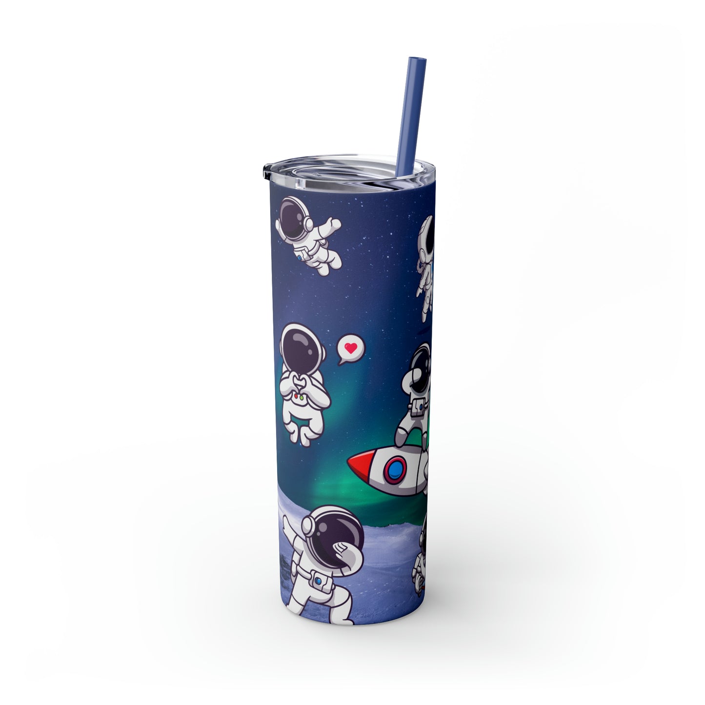Astronaut Borealis with Straw, 20oz