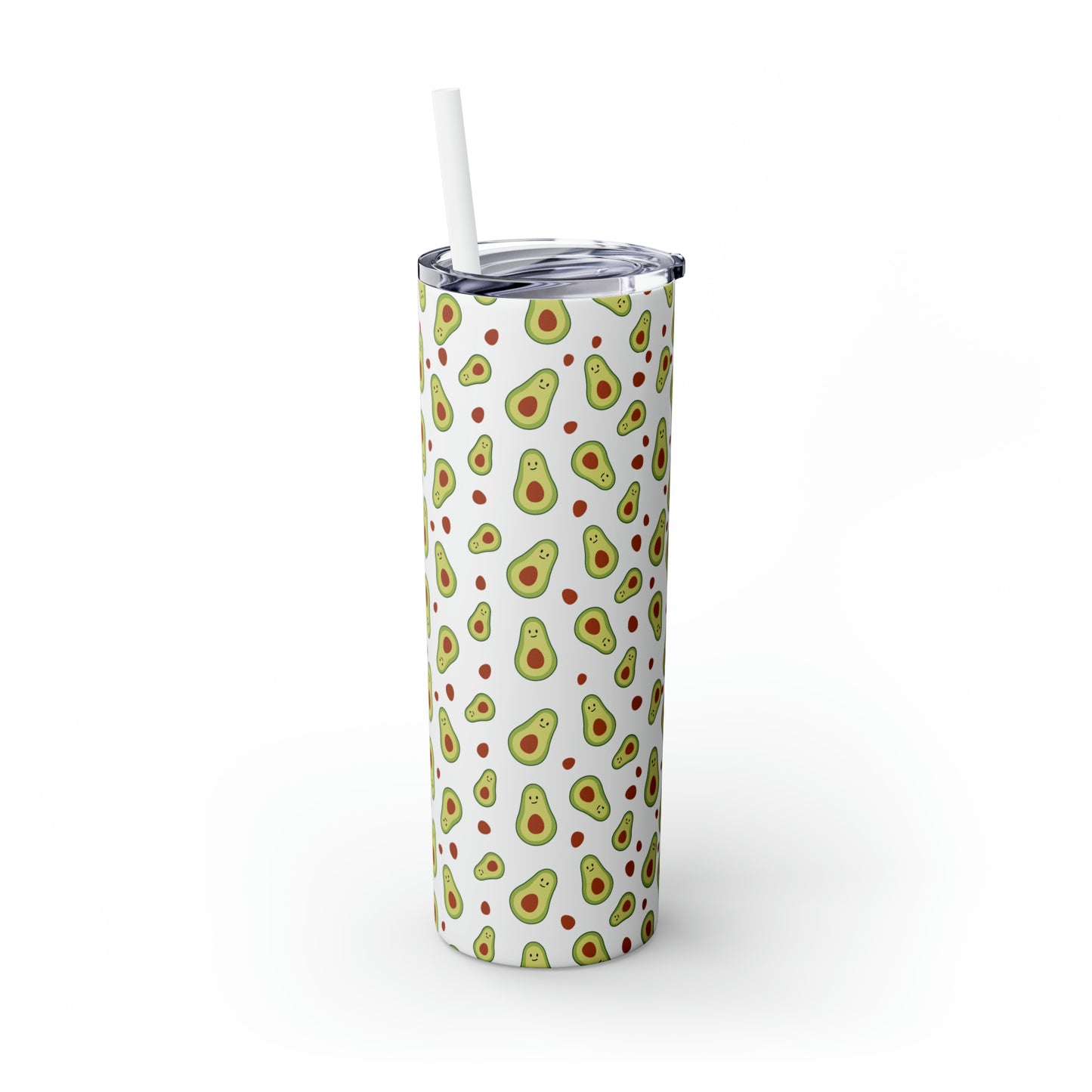 Avocado Tumbler with Straw, 20oz